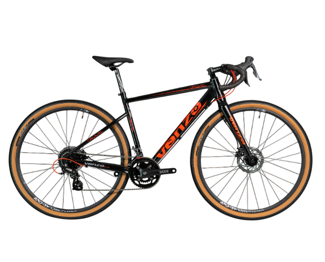 VENZO GRAVEL 2 X 8 Vel. Shimano