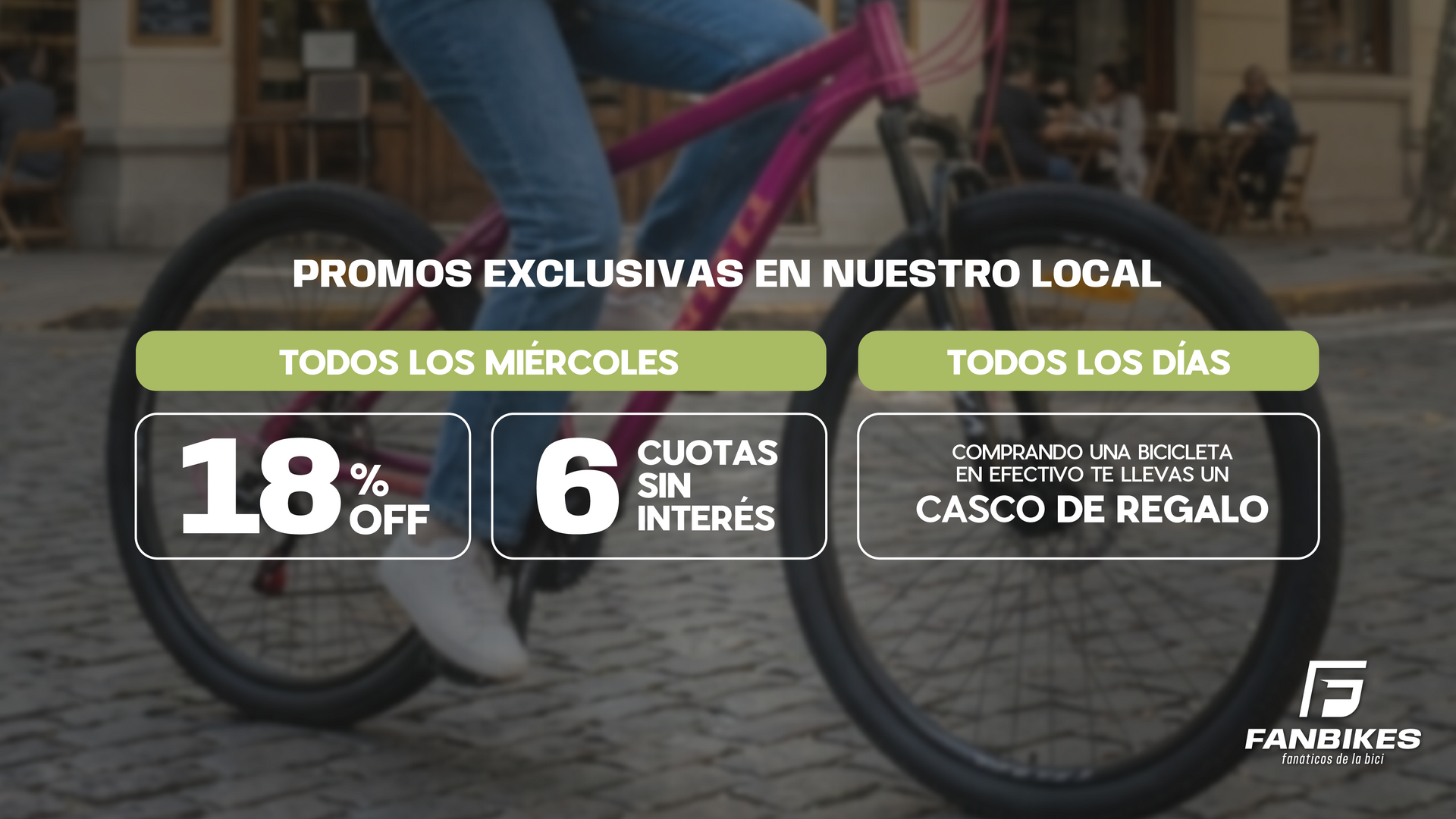 Promos exclusivas en el local