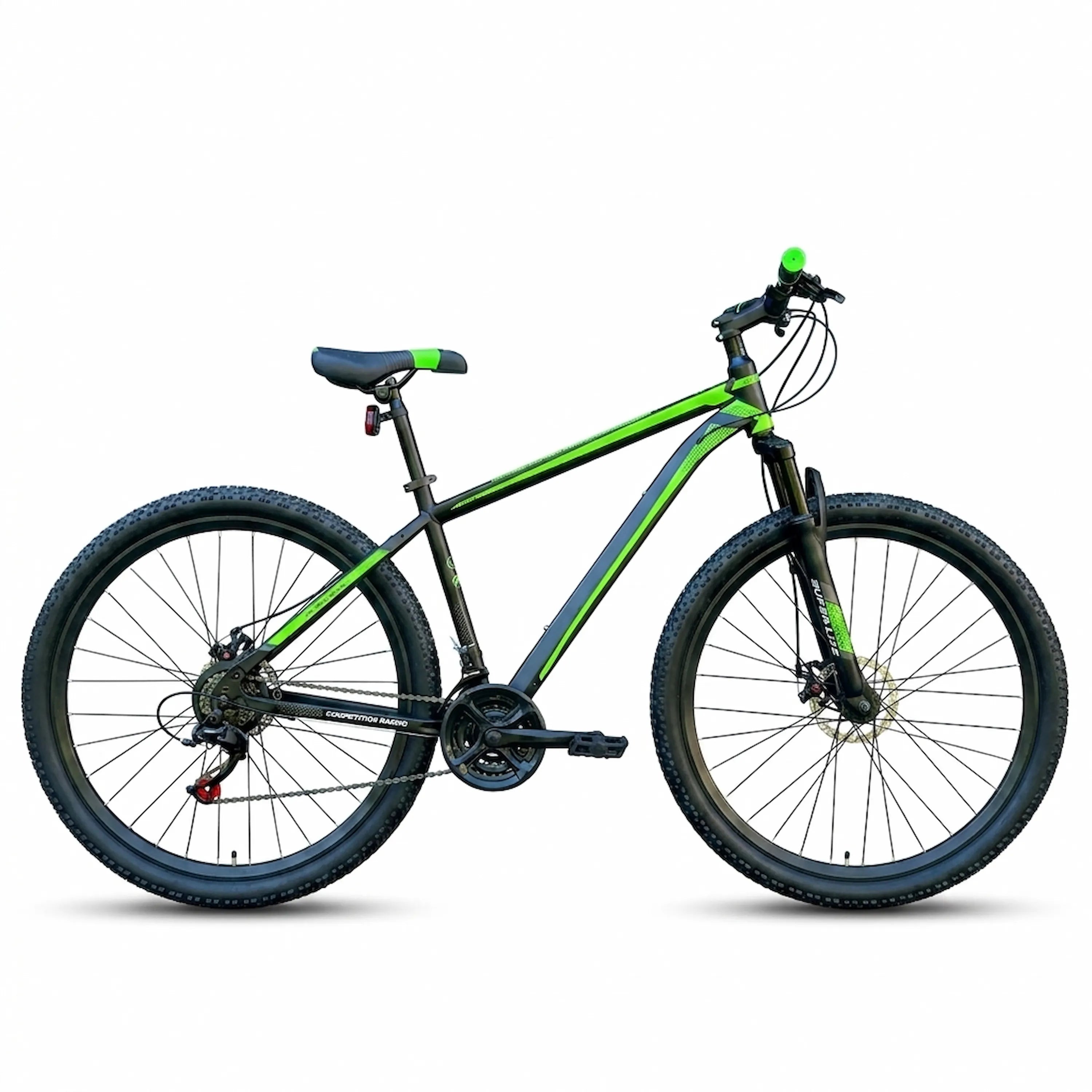 K.T Rodado 29 Acero Verde Negro 21 velocidades freno a disco