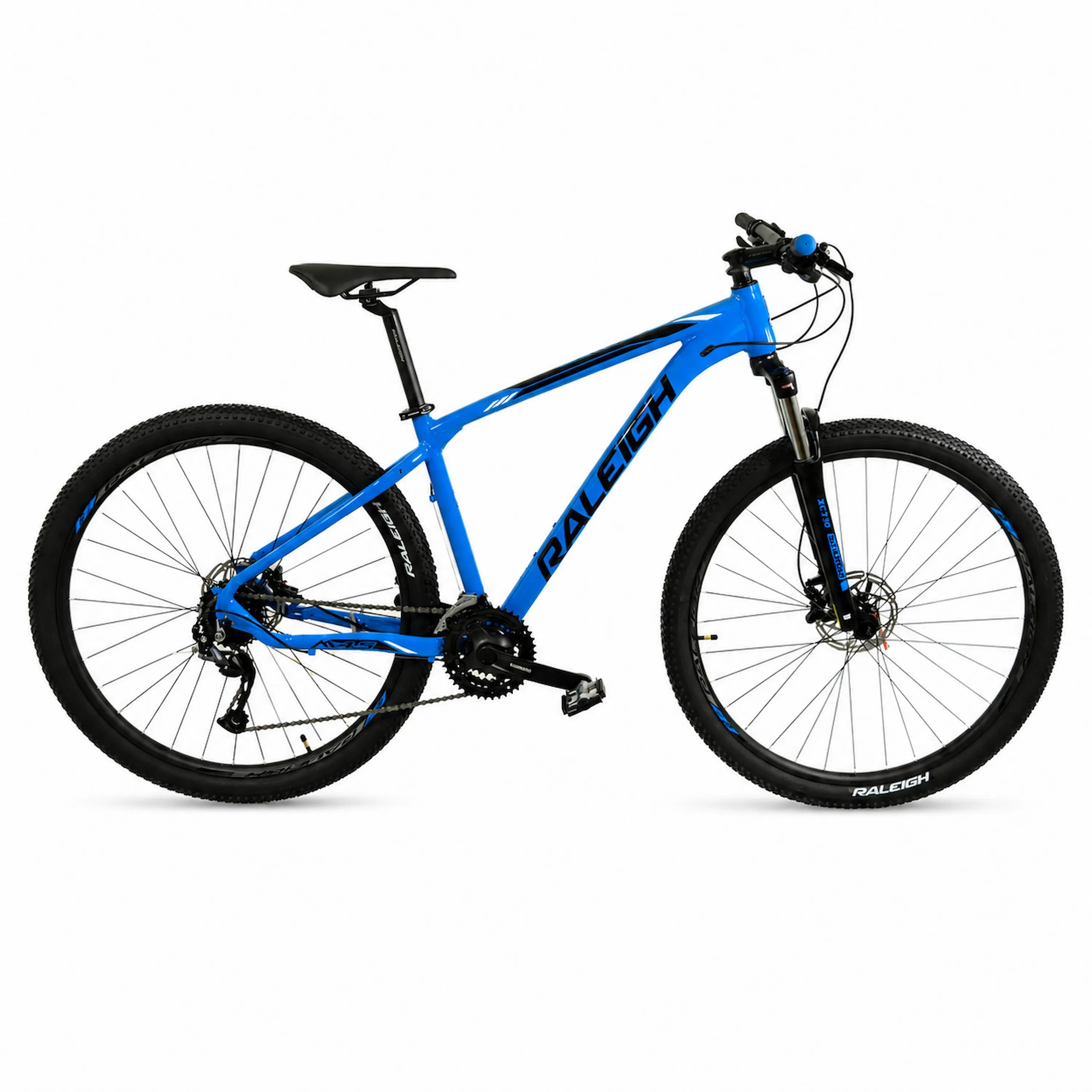 Bicicleta Mountain Bike R29 Raleigh 4.5 con Shimano Altus 24 velocidades y freno a disco hidráulico.