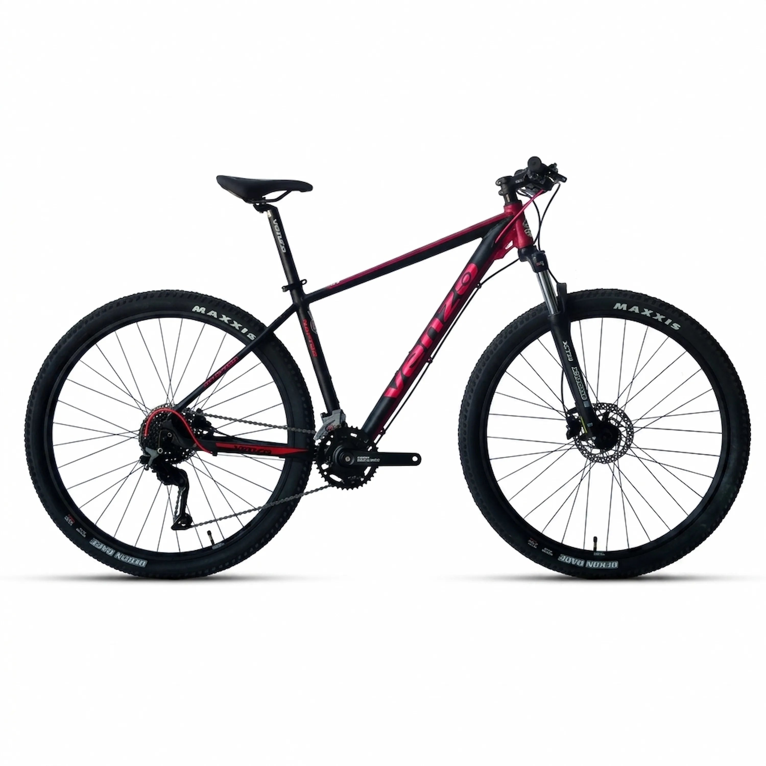 venzo-raptor-shimano-cues-9x2-negro-rojo-hidráulicos